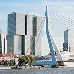 Rotterdam Erasmusbrug foto